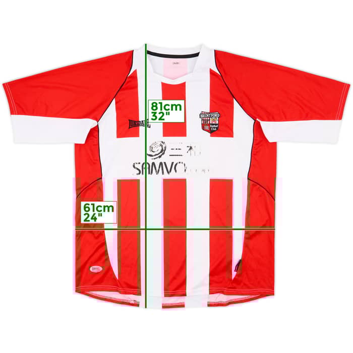 2006-07 Brentford Home Shirt - 4/10 - (XXL)