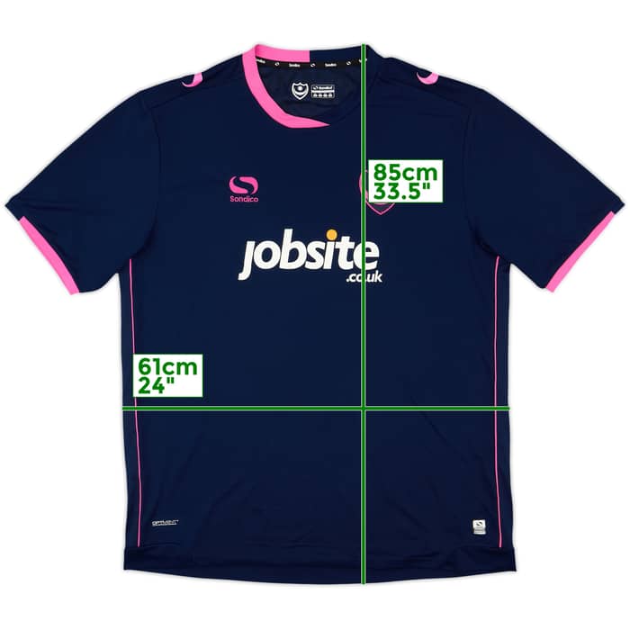 2017-18 Portsmouth Third Shirt - 10/10 - (XXL)