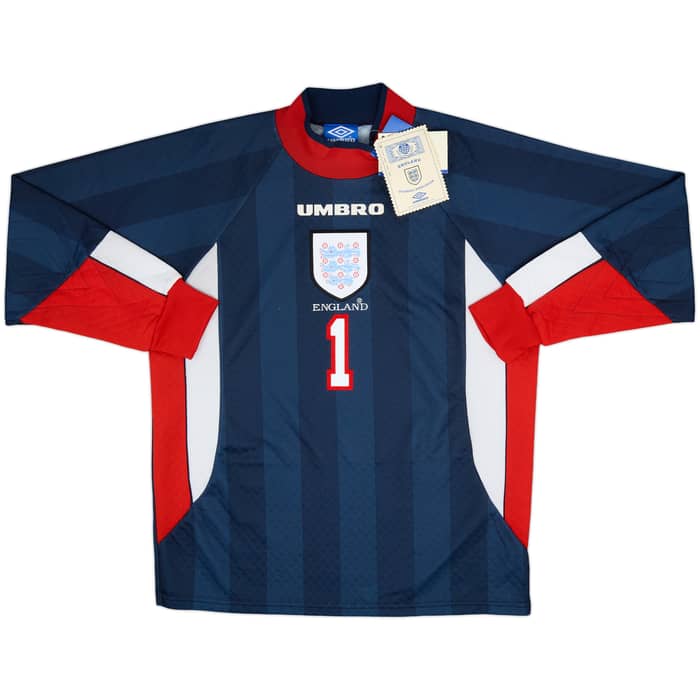 1998-99 England GK Shirt Seaman #1 (M)