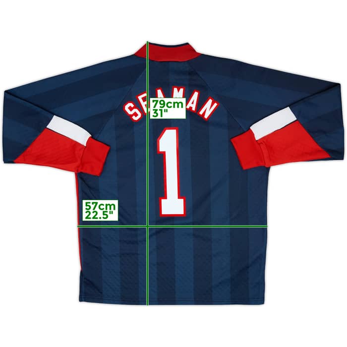 1998-99 England GK Shirt Seaman #1 (M)
