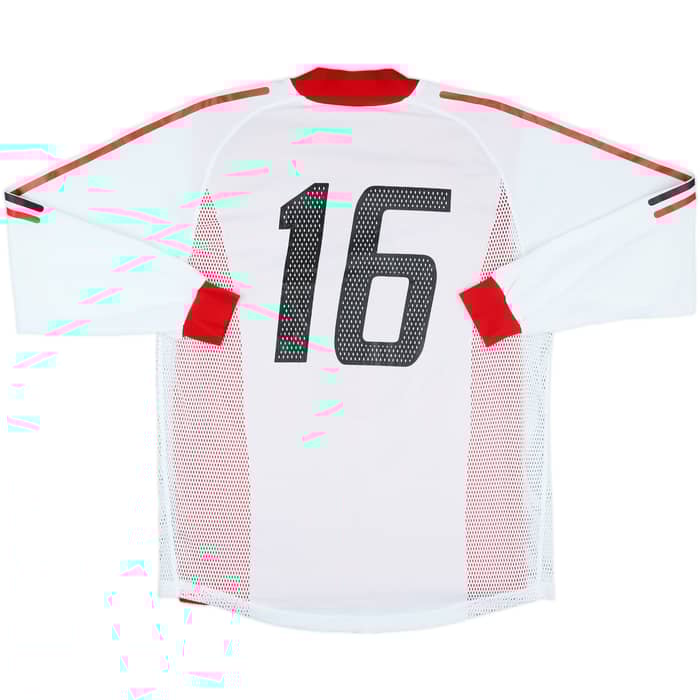 2002-03 AC Milan Match Issue Away L/S Shirt #16