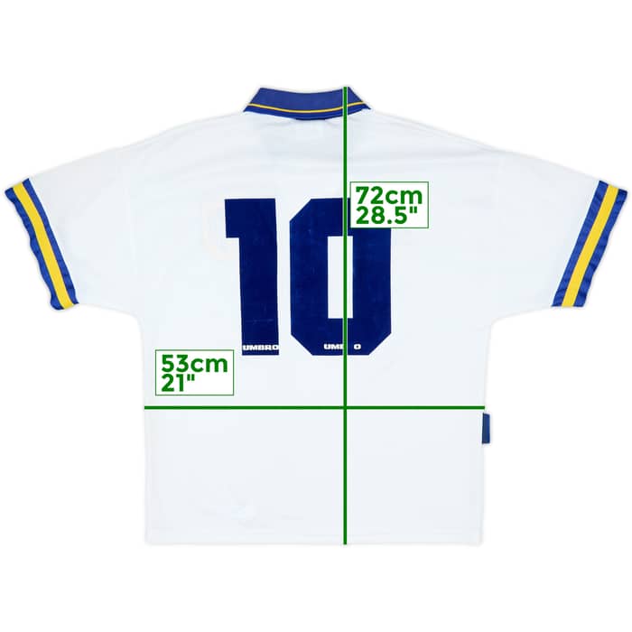 1994-95 Parma Match Issue Home Shirt #10 (Fiore)