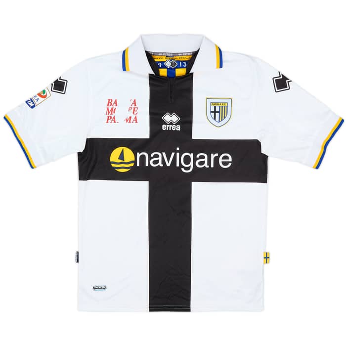 2010-11 Parma Match Issue Home Shirt Dellafiore #51