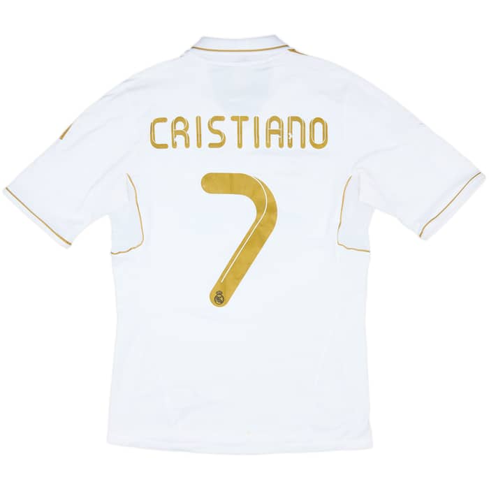 2011-12 Real Madrid Home Shirt Cristiano #7 - 6/10 - (M)