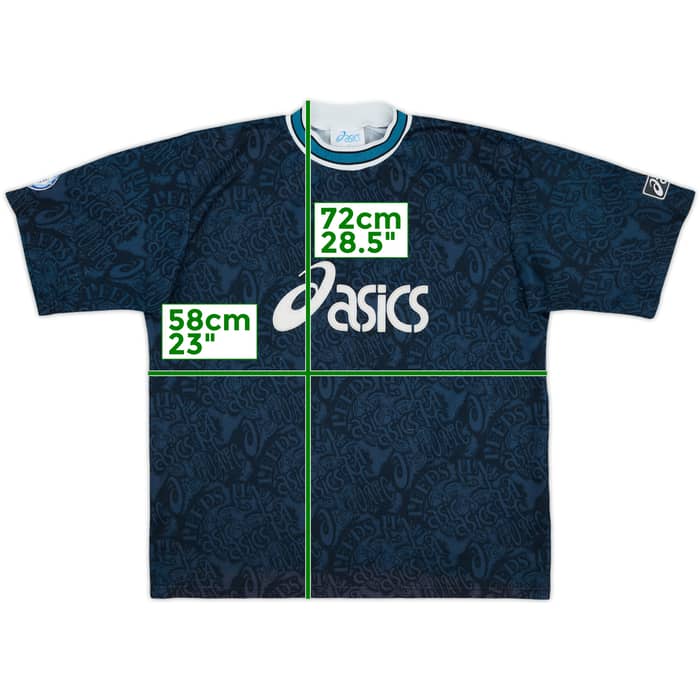 1993-95 Leeds United Asics Training Shirt - 6/10 - (XL)