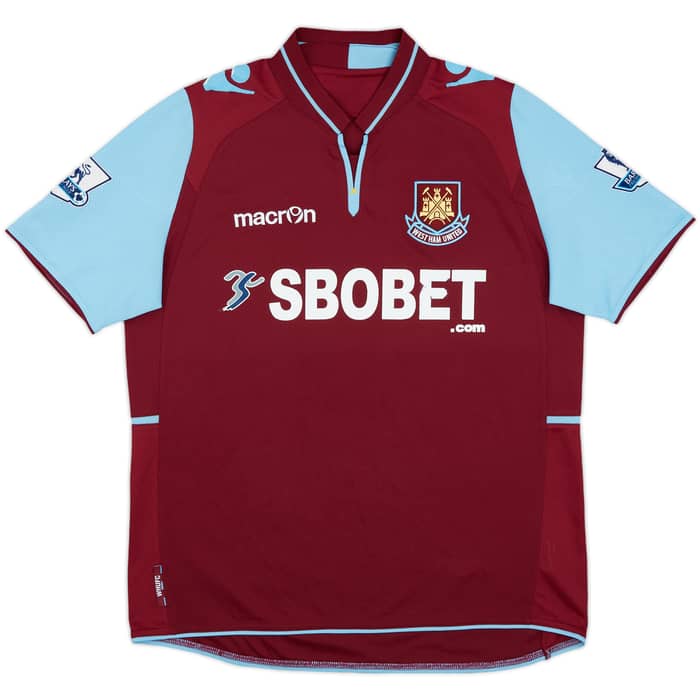 2012-13 West Ham Home Shirt Moore #6 - 5/10 - (L)