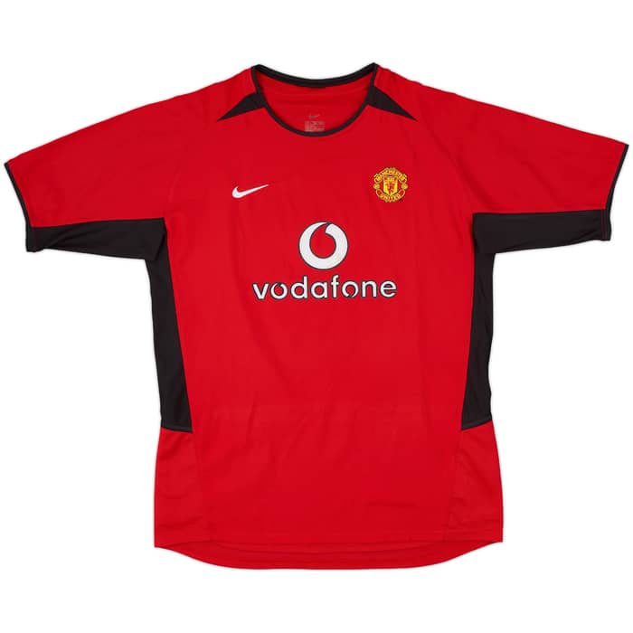 2002-04 Manchester United Home Shirt Forlan #21 - 6/10 - (XL)