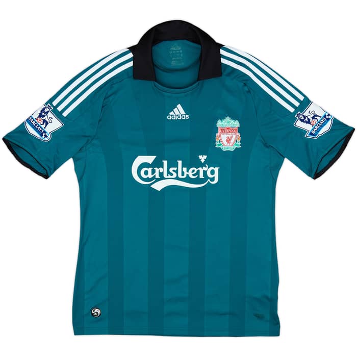 2008-09 Liverpool Third Shirt Gerrard #8 - 7/10 - (M)