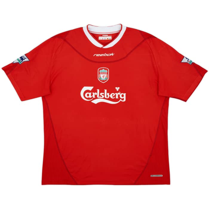 2002-04 Liverpool Home Shirt Owen #10 - 8/10 - (XL)