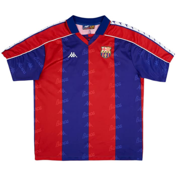 1992-95 Barcelona Home Shirt #8 - 8/10 - (M)