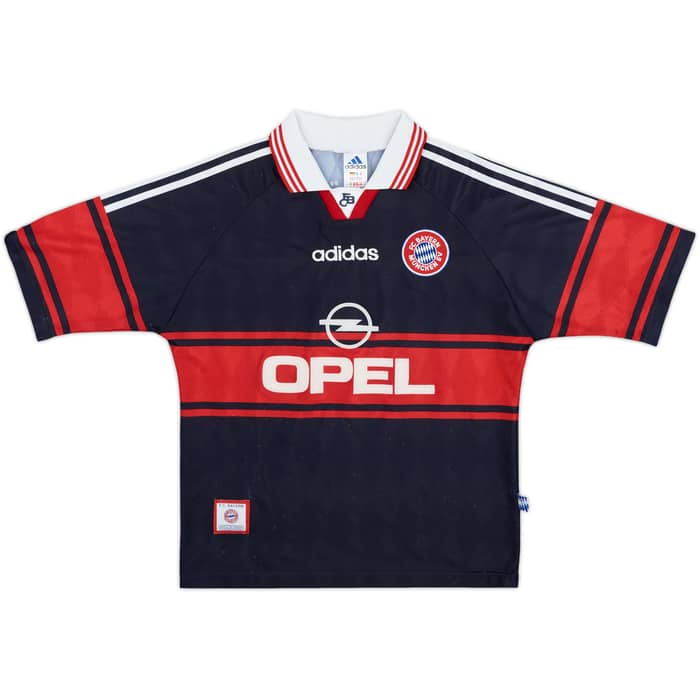 1997-99 Bayern Munich Home Shirt Elber #9 - 7/10 - (Y)