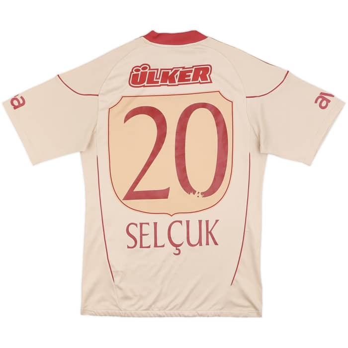 2010-11 Galatasaray Away Shirt Selcuk #20 - 5/10 - (M)