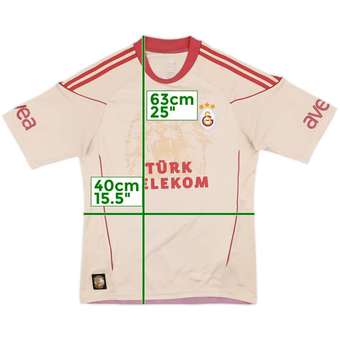 2010-11 Galatasaray Away Shirt Selcuk #20 - 5/10 - (M)