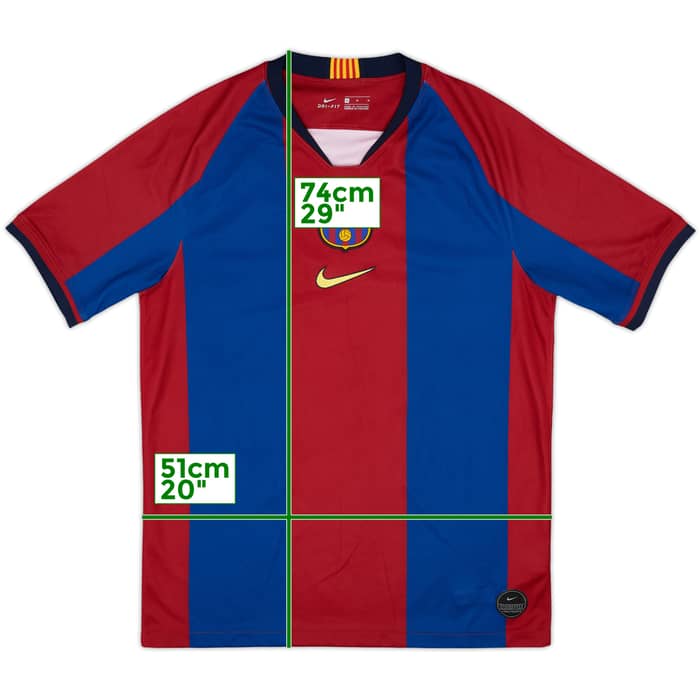 2019-20 Barcelona El Clasico Home Shirt - 8/10 - (M)