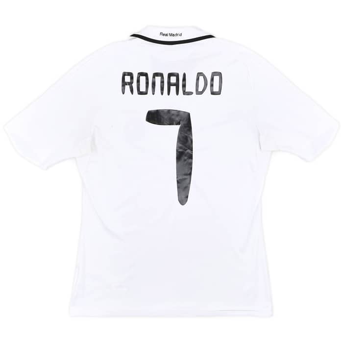 2008-09 Real Madrid Home Shirt Ronaldo #7 - 6/10 - (S)