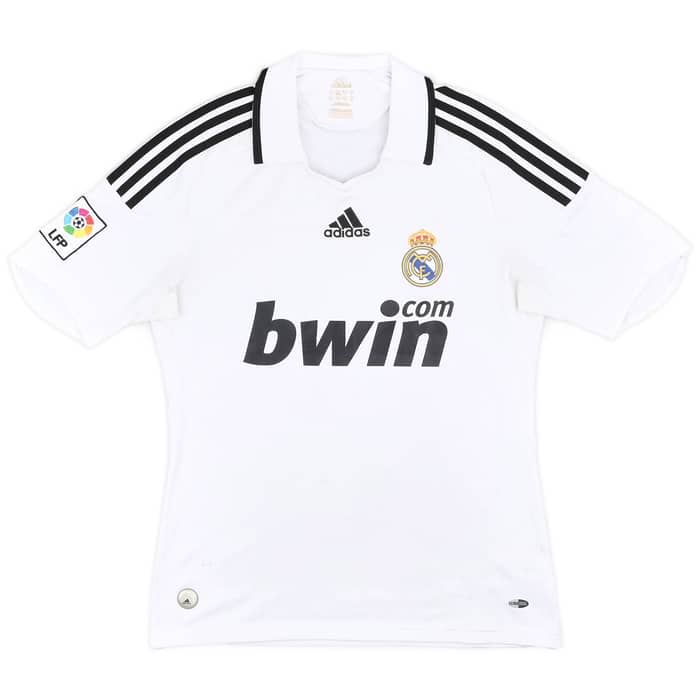 2008-09 Real Madrid Home Shirt Ronaldo #7 - 6/10 - (S)