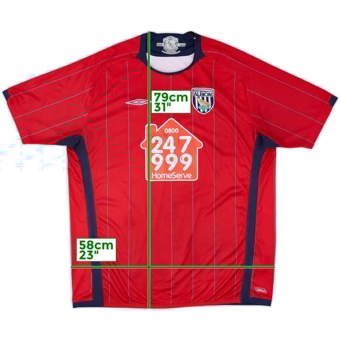 2009-10 West Brom Signed Away Shirt - 6/10 - (XL)
