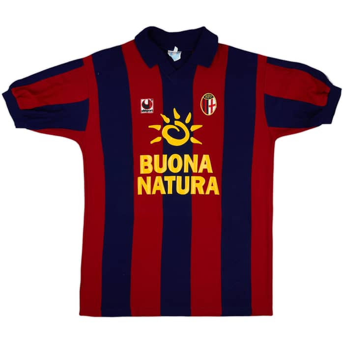 1992-93 Bologna Uhlsport Training Shirt #16 - 7/10 - (XL)