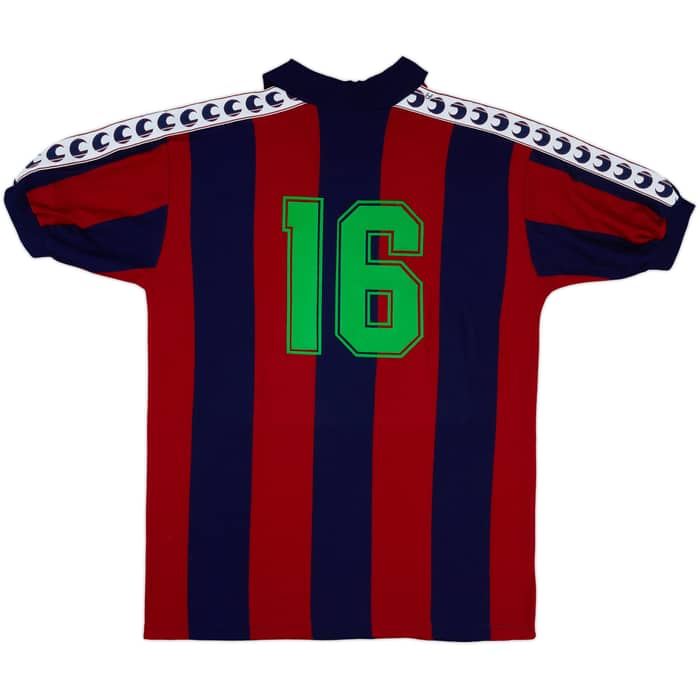 1992-93 Bologna Uhlsport Training Shirt #16 - 7/10 - (XL)