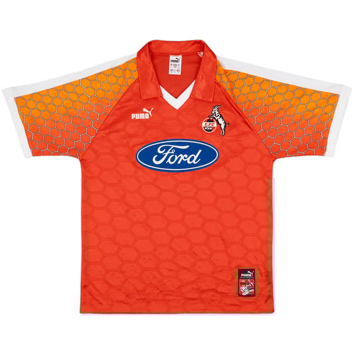 1997-98 FC Koln Home Shirt Polster #9 - 8/10 - (XL)