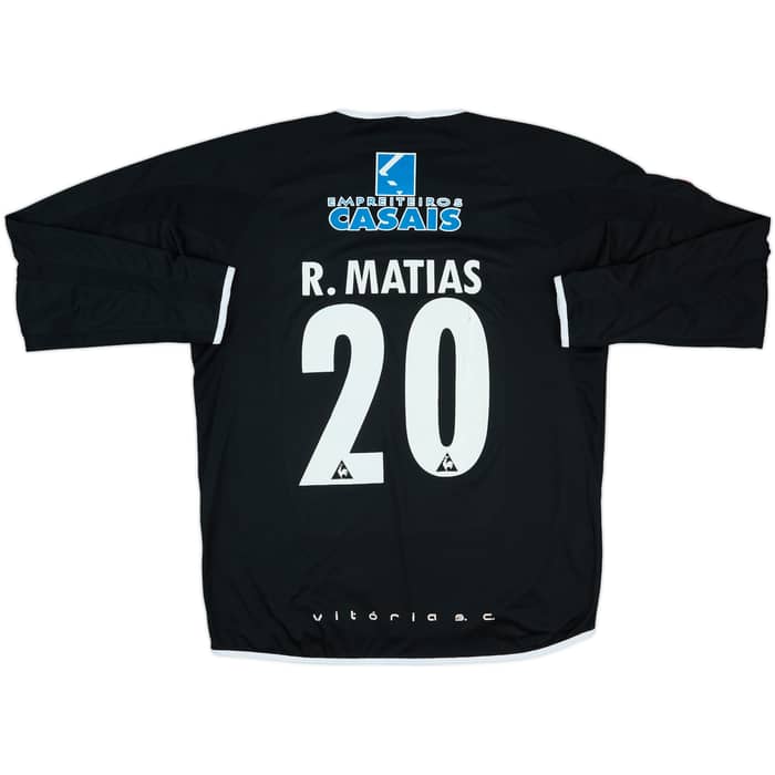 2003-04 Vitoria Guimaraes SC Match Issue Away L/S Shirt R.Matias #20