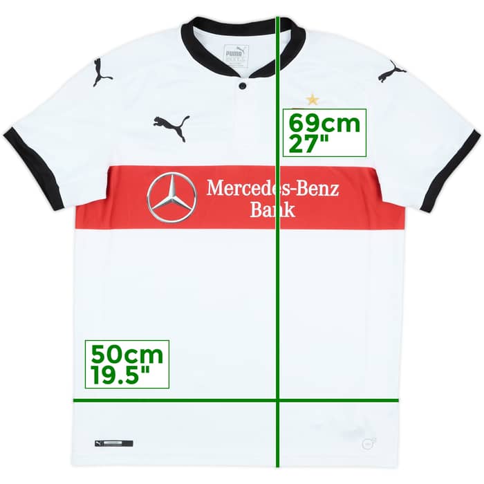 2017-18 Stuttgart Home Shirt - 8/10 - (XL.Boys)