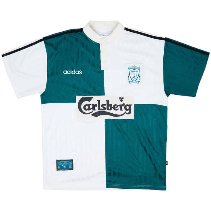 1995-96 Liverpool Away Shirt Fowler #23 - 5/10 - (XL)