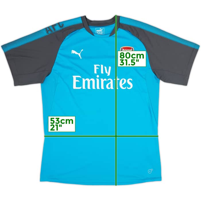 2017-18 Arsenal Puma Training Shirt - 7/10 - (XL)