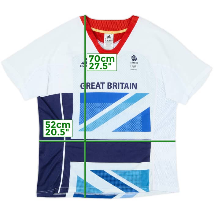 2012 Team GB Olympic adidas Training Shirt - 6/10 - (L/XL)