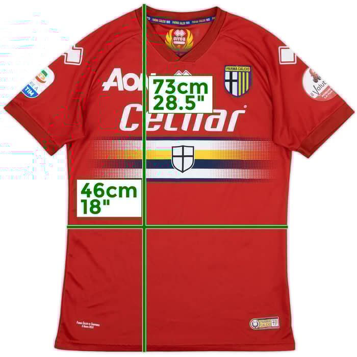 2018-19 Parma GK S/S Shirt - 8/10 - (L)