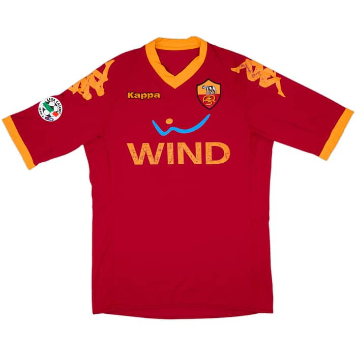 2009-10 Roma Home Shirt Totti #10 - 5/10 - (M)