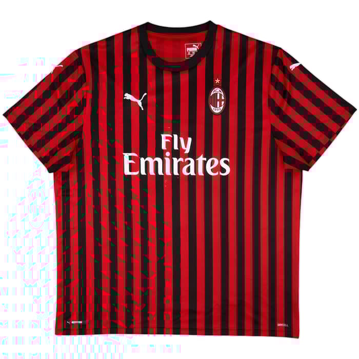 2019-20 AC Milan Home Shirt - 5/10 - (XXL)