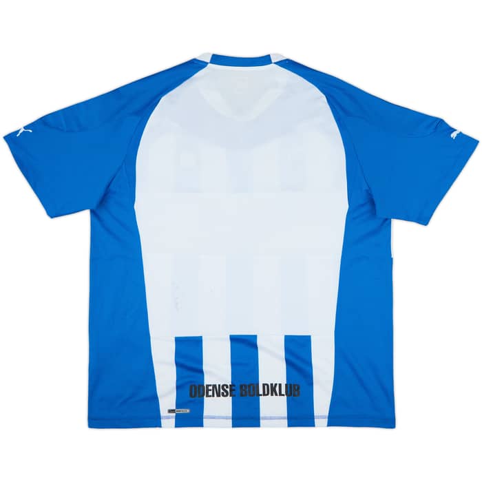 2010-11 Odense Home Shirt - 7/10 - (XXL)