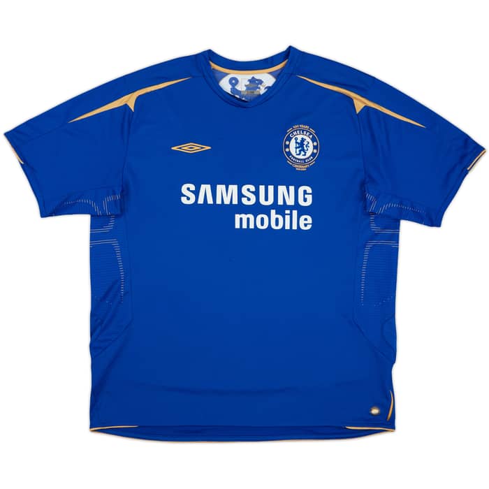2005-06 Chelsea Centenary Home Shirt Lampard #8 - 4/10 - (XXL)