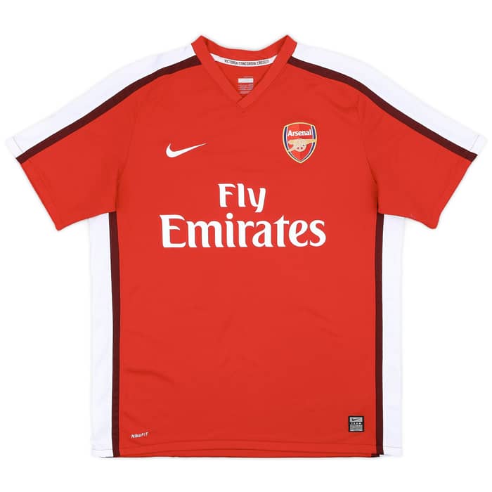 2008-10 Arsenal Home Shirt Clichy #22 - 8/10 - (L)