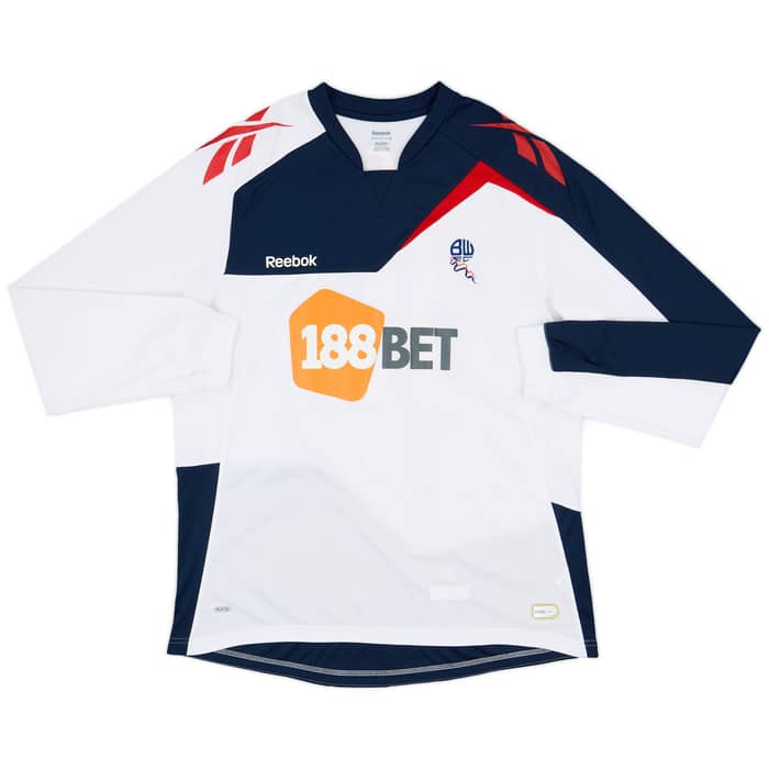2011-12 Bolton Home L/S Shirt Reo-Coker #19 - 9/10 - (XXL)