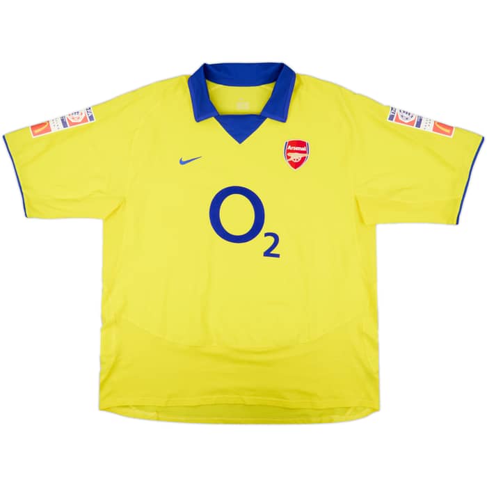 2003-05 Arsenal Away Shirt Pires #7 - 8/10 - (XXL)