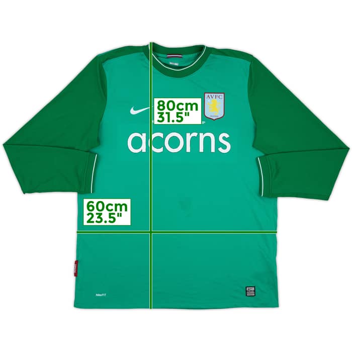 2009-10 Aston Villa 'Carling Cup Final' GK Shirt - 5/10 - (XL)