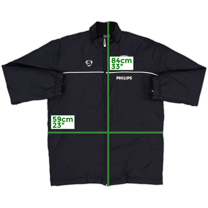 2002-03 PSV Nike Padded Bench Coat - 8/10 - (XL.Boys)