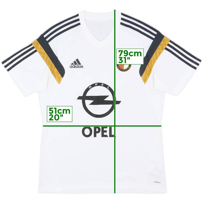 2014-15 Feyenoord adizero Training Shirt - 8/10 - (L)