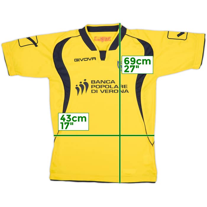 2009-10 Chievo Verona Givova Training Shirt - 8/10 - (S)