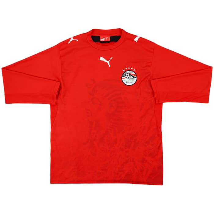 2006-08 Egypt Home L/S Shirt AMR #9 - 6/10 - (XL)