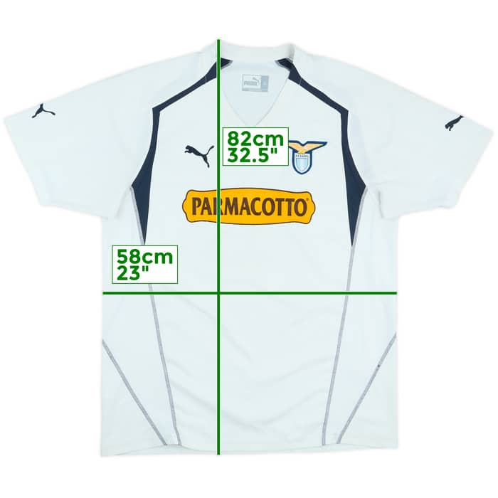 2004-05 Lazio Match Issue Away Shirt #15