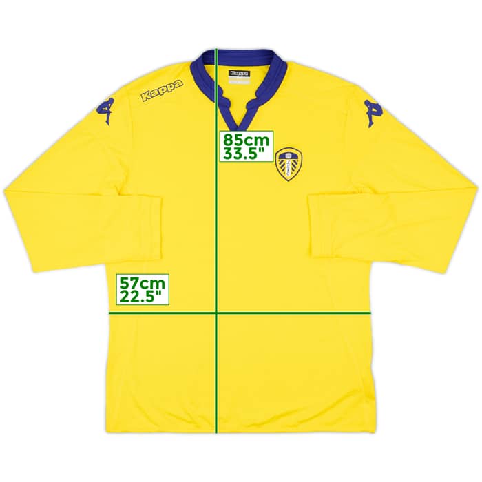 2015-16 Leeds United Away L/S Shirt - 8/10 - (4XL)