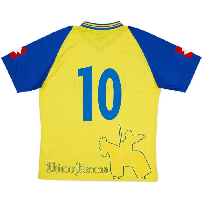 2003-04 Chievo Verona Home Shirt #10 - 9/10 - (XL)