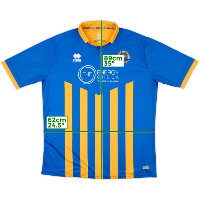 2017-18 Shrewsbury Home Shirt - 8/10 - (5XL)