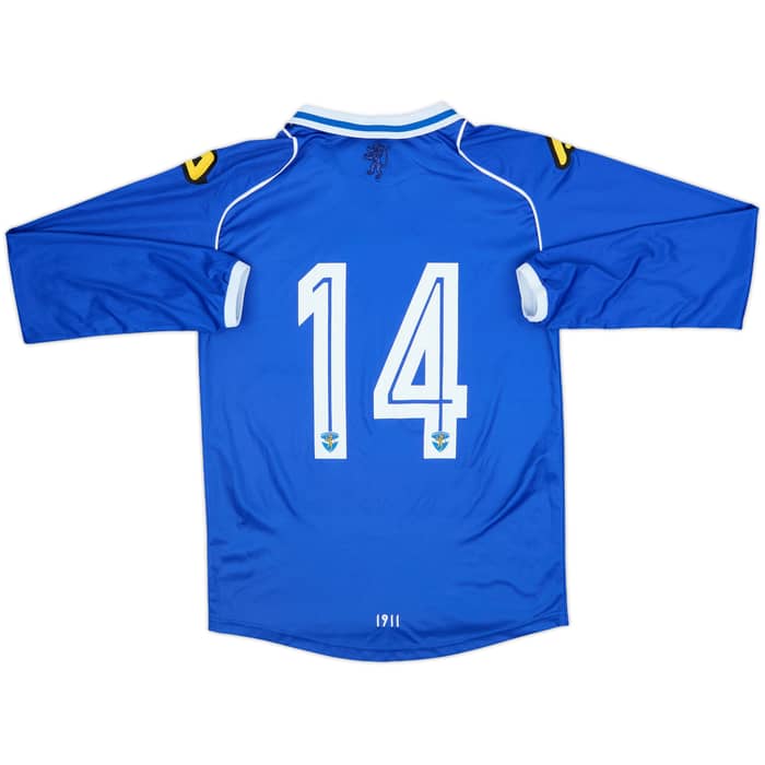 2015-16 Brescia Home L/S Shirt #14 - 8/10 - (S)