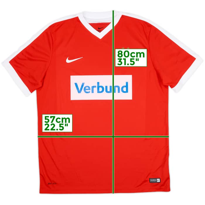 2016-17 Austria Vienna Away Shirt - 7/10 - (XL)
