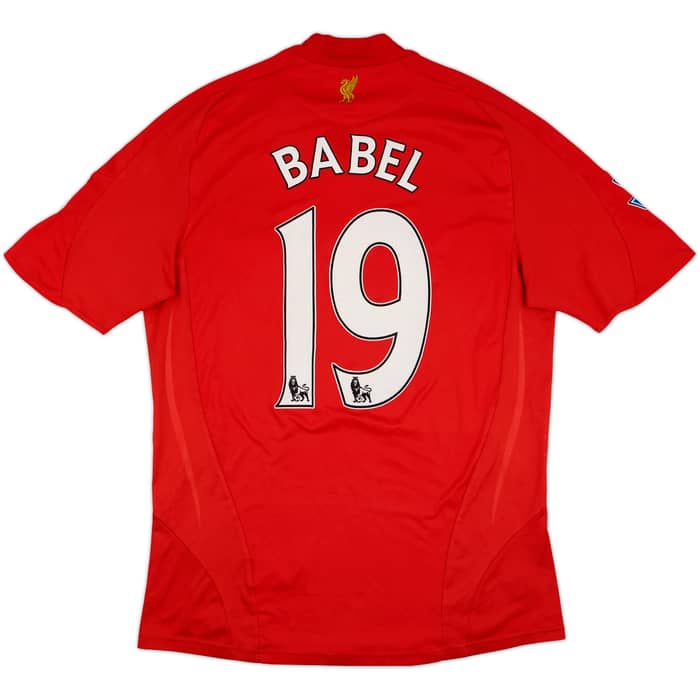 2008-10 Liverpool Home Shirt Babel #19 - 8/10 - (M)