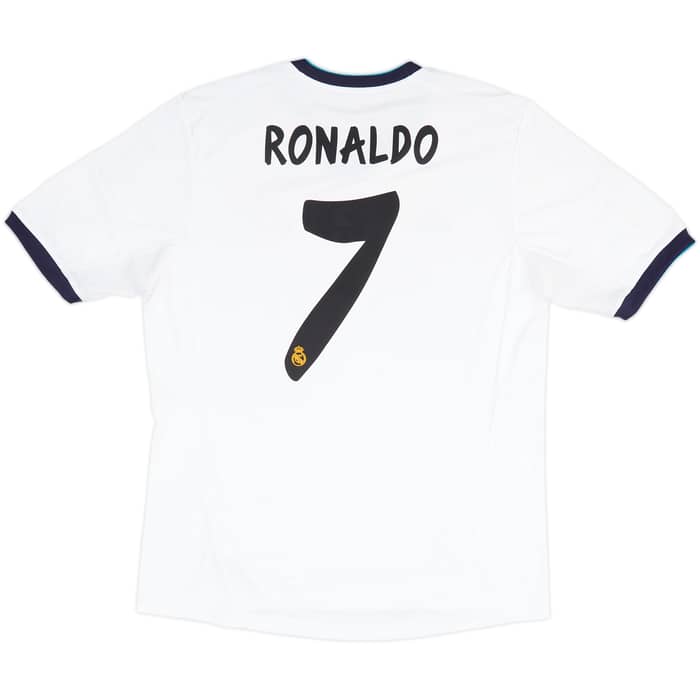 2012-13 Real Madrid Home Shirt Ronaldo #7 - 8/10 - (L)